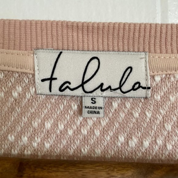 Talula Dusty Rose Pink Crewneck Sweater - Picture 3 of 5